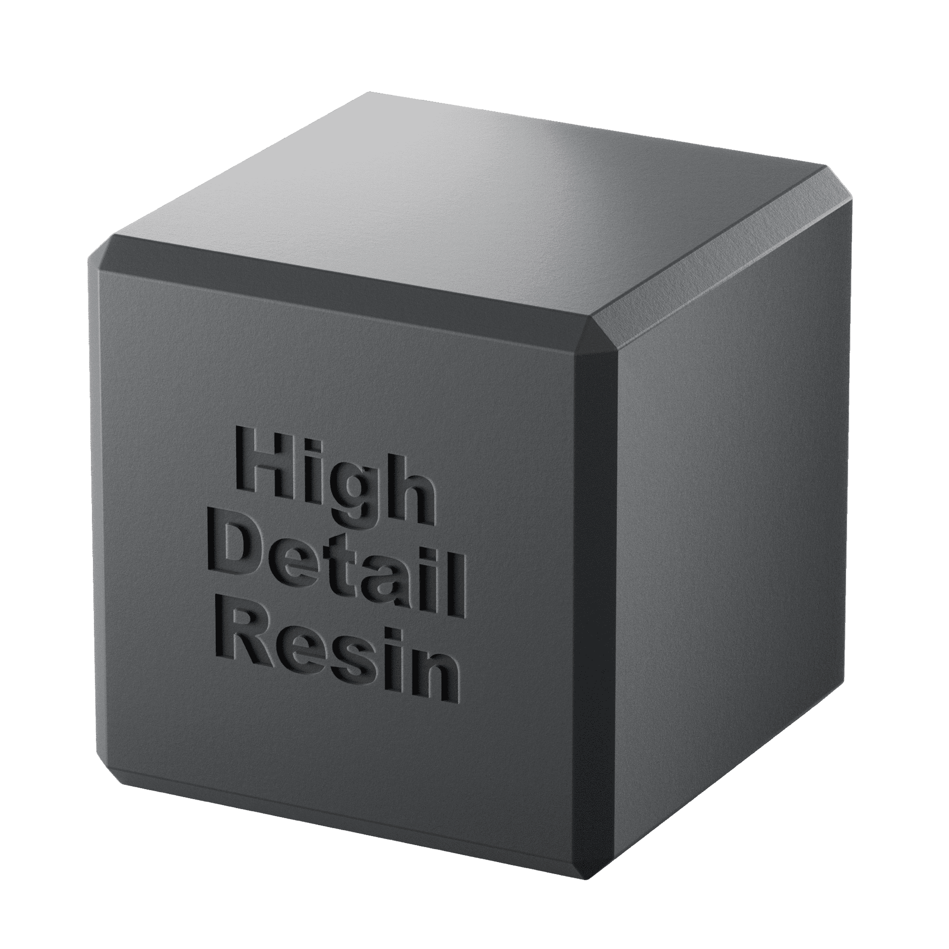 Detailní pryskyřice šedá - ukázka materiálu