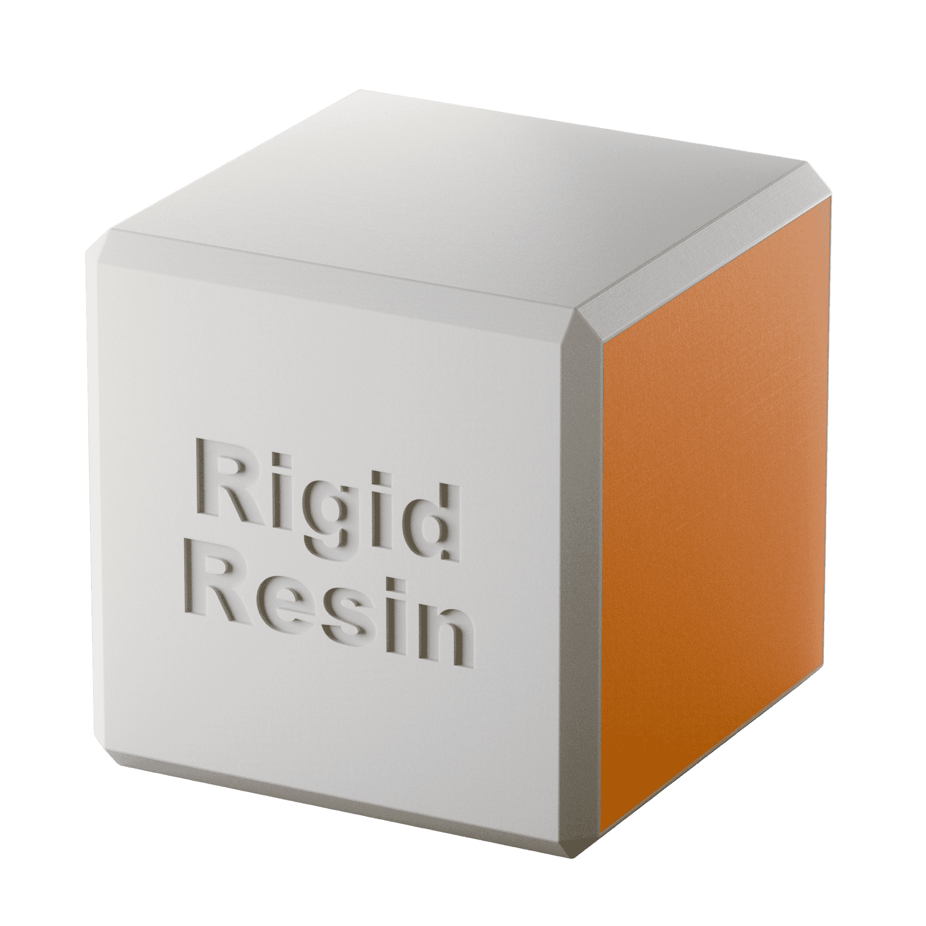 Tvrdá pryskyřice bílá - ukázka materiálu