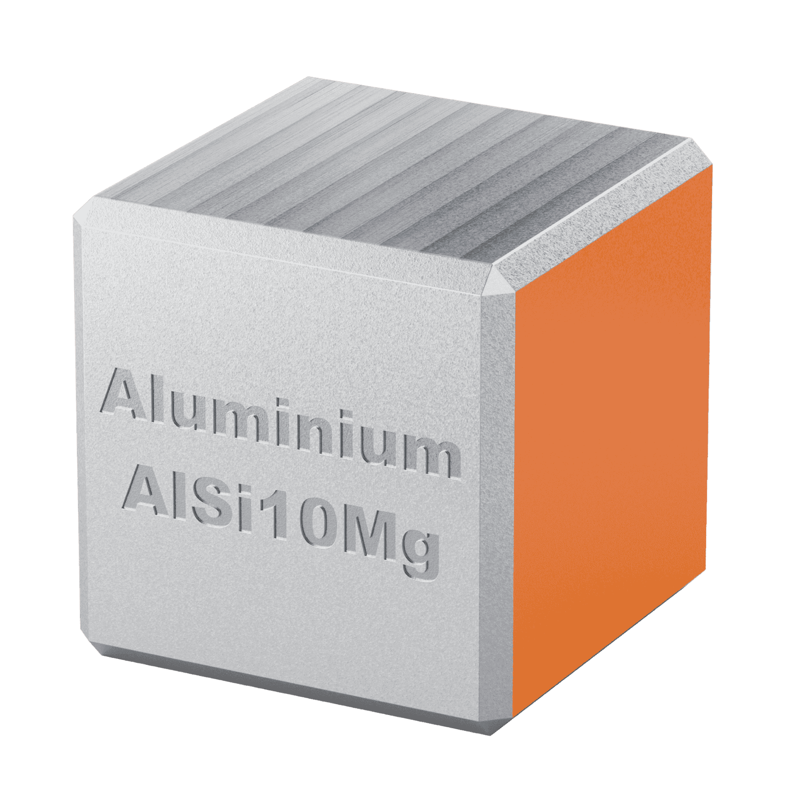 Hliník AlSi10Mg - ukázka materiálu